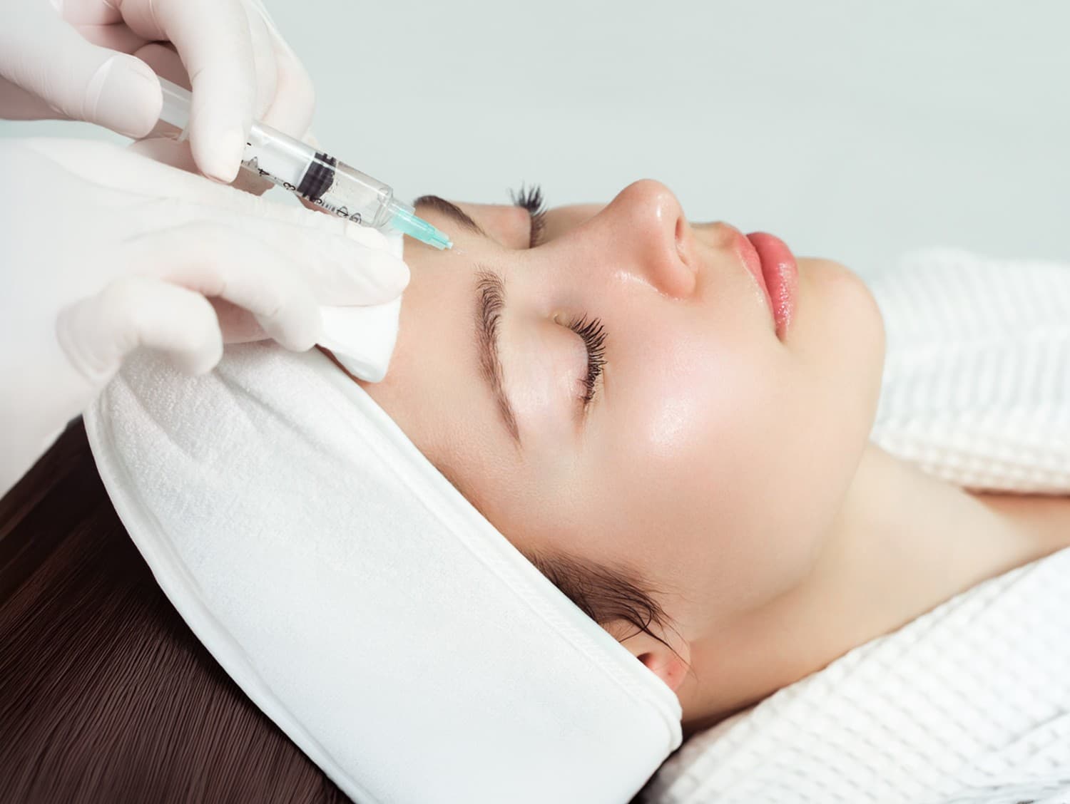 Sensitive skin after treatment